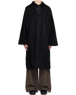 Kiko Kostadinov Hooded Coat - Black