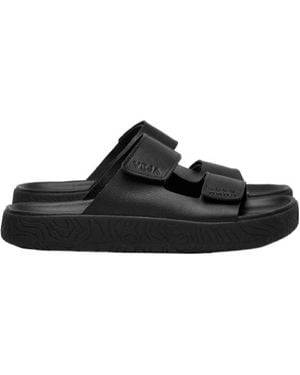Veja Etna Touch Strap Sandals - Black