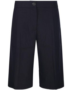 Studio Nicholson Cabra Tailored Shorts - Blue