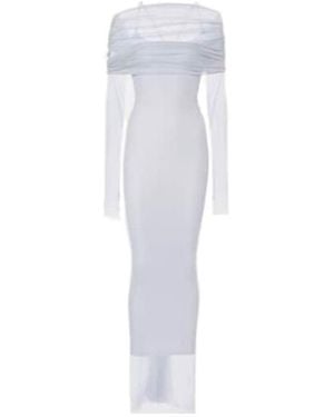 Christopher Esber Long Sleeve Dress - White