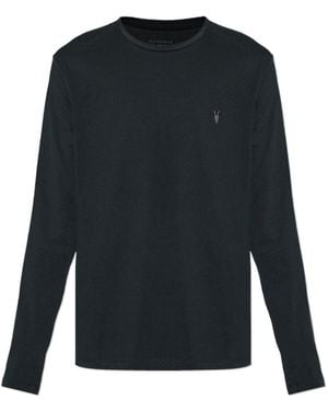 AllSaints Minimalist Long Sleeve Tee - Blue