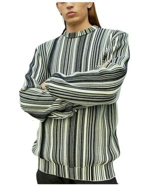 VTMNTS Pattern Knitted Sweater - Green