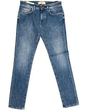 PT01 Swing Belt-Loops Jeans - Blue