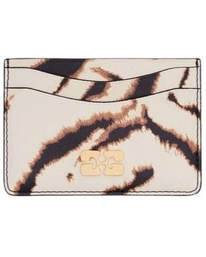 Ganni Bou Card Holder - Natural