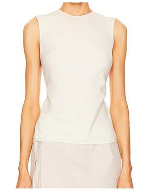 St. Agni Sleeveless Top - White