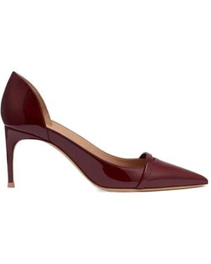Malone Souliers Crawford Pointed-Toe Court Shoes - Brown