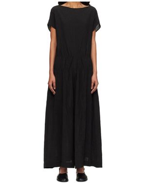 Studio Nicholson Short Sleeve Dress - Black