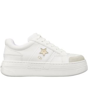 Dior Round Toe Low-Top Casual Shoes - White