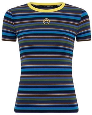 Marine Serre T-Shirt - Blue