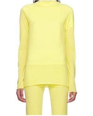 Studio Nicholson Calid Roll-Neck Knitted Jumper - Yellow