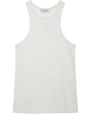 Anine Bing Racerback Vest - White