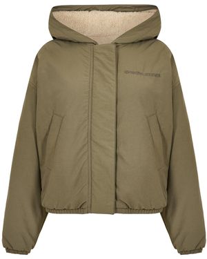 Canada Goose Hooded Cropped Jacket - Green