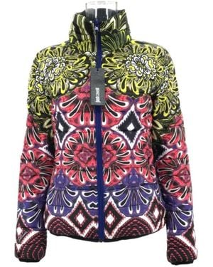 Just Cavalli Printed Long-Sleeved Casual Jacket - Multicolour