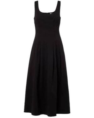 Proenza Schouler Shelby Cotton-Blend Midi Dress - Black