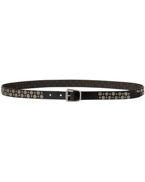 Lemaire Rio 20 Studded Belt - White