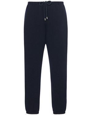 The Row Drawstring Lounge Pants - Blue
