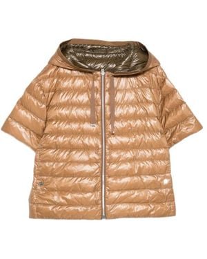 Herno Short-Sleeve Padded Jacket - Metallic
