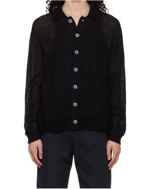 Studio Nicholson Knitted Cardigan - Black
