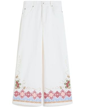 Weekend by Maxmara Wkdadunco Pants - White