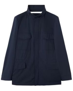 Loro Piana Traveler Field Jacket - Blue