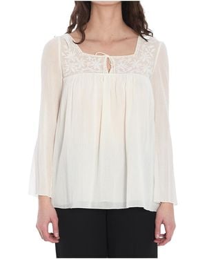 Celine Long-Sleeved Shirt - White