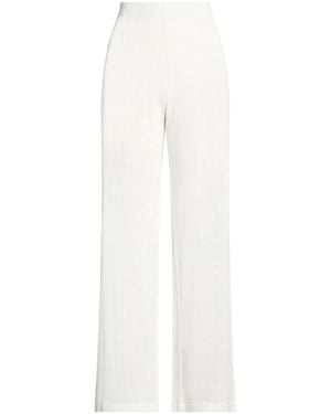 MM6 by Maison Margiela Wide-Leg Trousers - White
