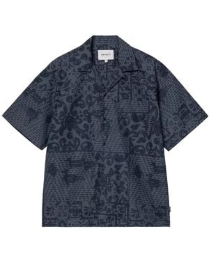Carhartt Patterned Shirt - Blue