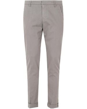 Dondup Casual Pants With Belt Loops - Gray