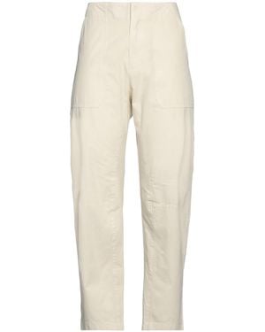 Rag & Bone Solid Straight-Leg Trousers - Natural