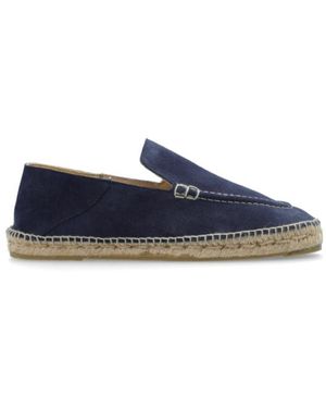 Manebí Round-Headed Hemp Soled Shoes - Blue