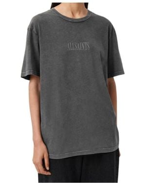 AllSaints Short-Sleeved T-Shirt - Gray