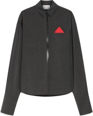 Sportmax Mappa Oversized Shirt - Black