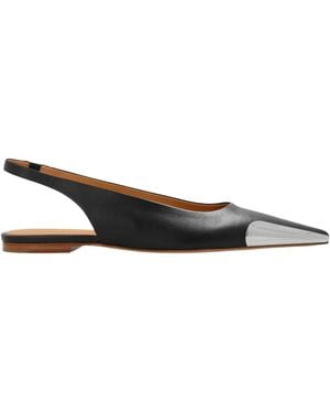 Off-White c/o Virgil Abloh Allenframe Pointed Toe Slingback Ballerina Shoes - Multicolor