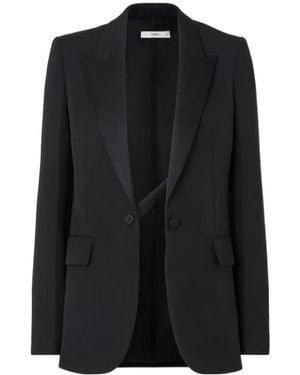 Fendi Jacket Grain De Poudre Blazer - Black