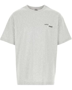A.P.C. Renoncement Logo T-Shirt - White