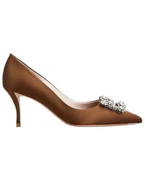 Roger Vivier Efflorescence Pumps - Brown