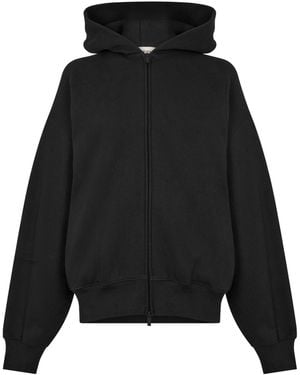 Fear Of God Zip-Up Hoodie - Black