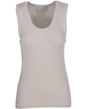Studio Nicholson Ribbed-Knit Tank Top - Gray