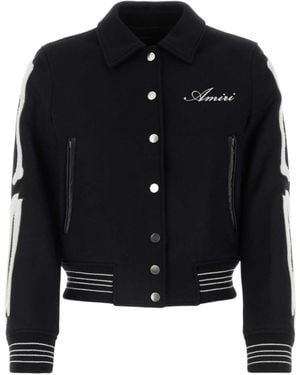 Amiri Bomber Jackets - Blue