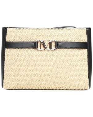 Max Mara Bchmambo Clutch Bag - Metallic