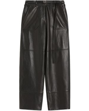 Sportmax Garbo Belted Trousers - Grey