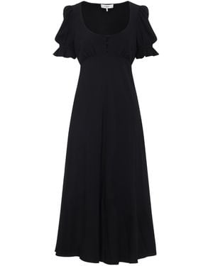 Chloé Chloé Ruffled Midi Dress - Black