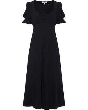 Chloé Chlo Ruffled Midi Dress - Black