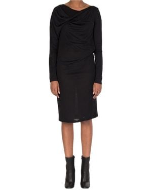 Maison Margiela Knitted Dress - Black