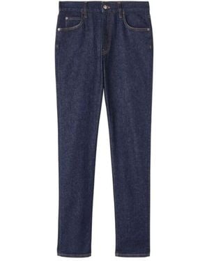 Loro Piana Five-Pocket Zip-Fly Jeans - Blue