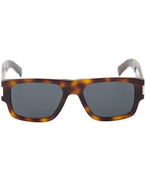 Saint Laurent Eyewear Sl 659 Rectangular Frame Sunglasses - Multicolour