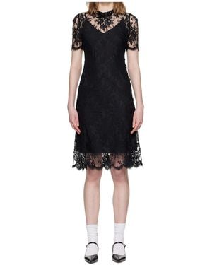 ShuShu/Tong Short-Sleeved Dress - Black