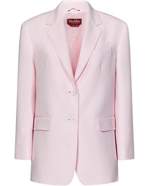 Max Mara Long-Sleeved Suit - Pink