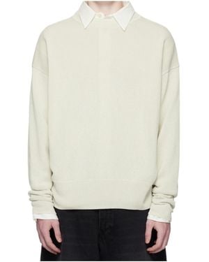 Studio Nicholson Kami Knitwear - White