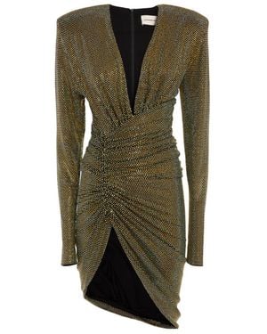 Alexandre Vauthier Asymmetrical Dress - Green